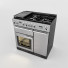 Плита Falcon Kitchener SS 90cm Dual Fuel Stove-S9 - Content-GC