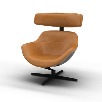 Крісло Cassina Auckland 3D модель