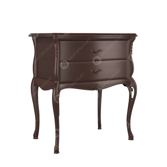Mesita de noche Giorgio Casa 1302 Modelo 3D