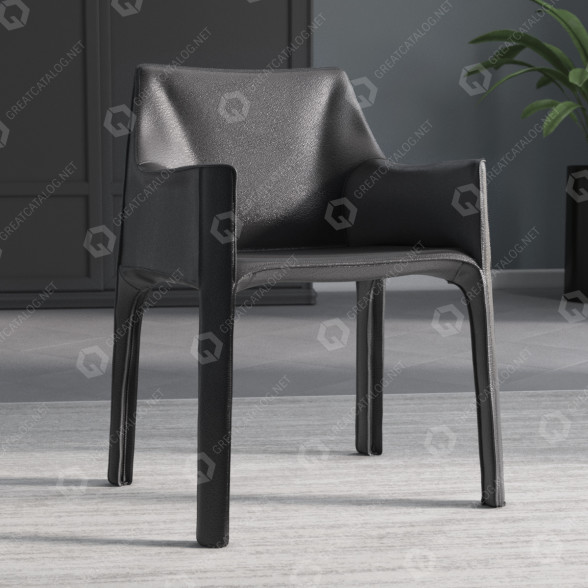 Стілець Cassina Cab 3D модель