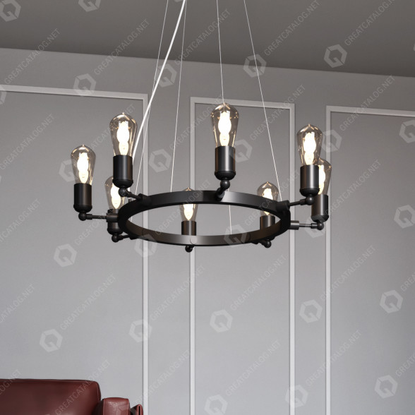 Żyrandol Pikart Lights 4729 model 3D