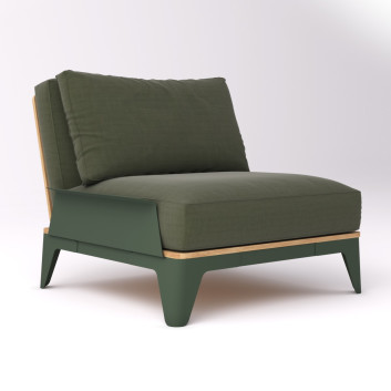 Armchair Drommel Bjorn Green