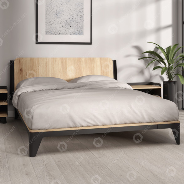 Cama Drommel Lagertha Modelo 3D