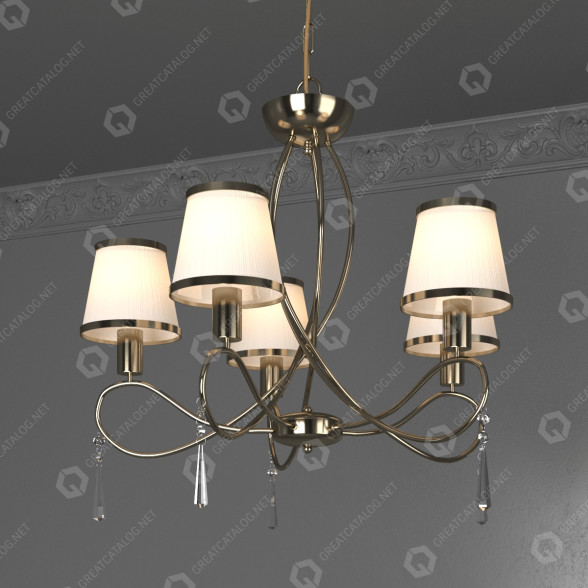 Люстра Arte Lamp Logico Lamp 3D модель