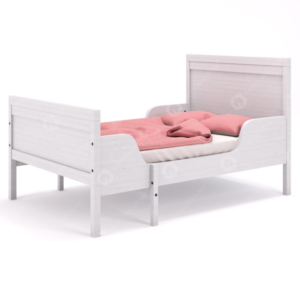 Łóżko IKEA Sundvik model 3D