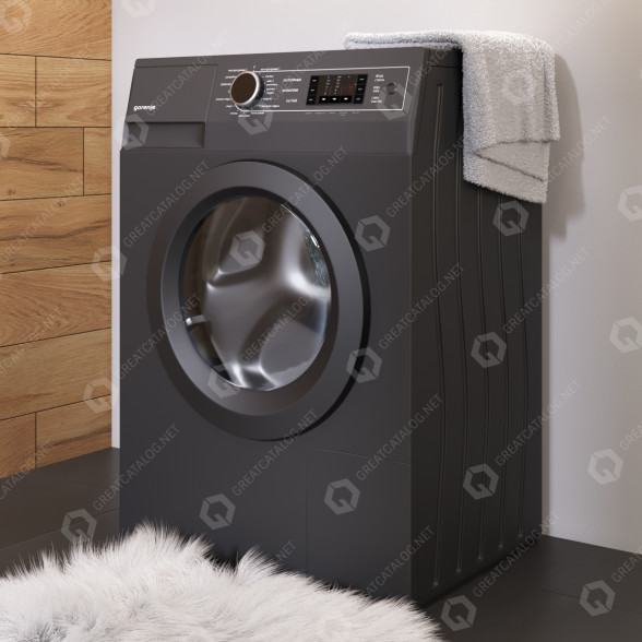 Waschmaschine Gorenje W65Z03 3D-Modell