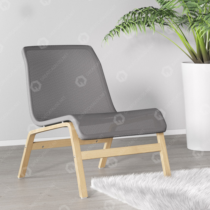 Armchair IKEA Nolmyra 3D model #981 | GreatCatalog