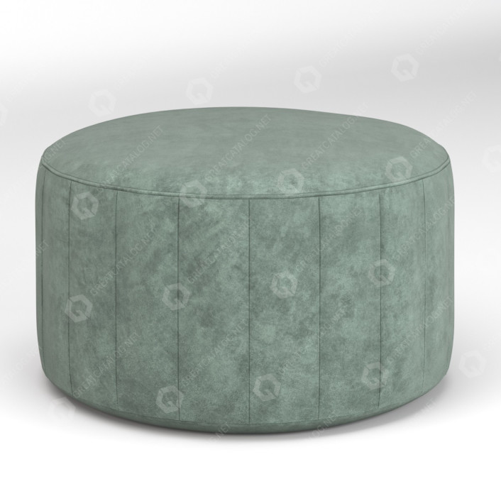 Pouf Jysk Darup 3D model #1009