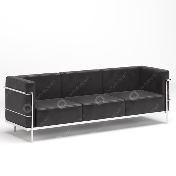 Диван Cassina Le Corbusier 3D модель