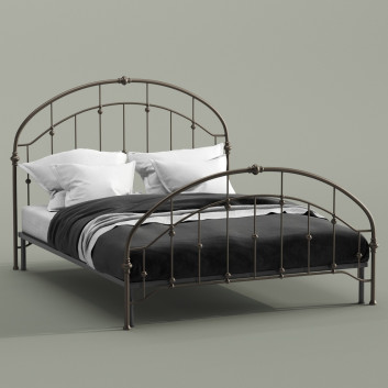 Bed Metal Esthetic Provence