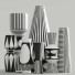 Вази Ligne Roset Набір ваз - Content-GC