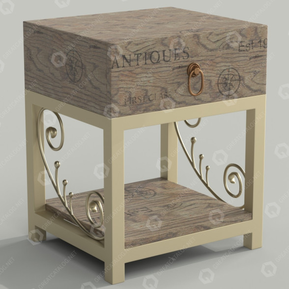 Nachttisch Tenero Betis 3D-Modell