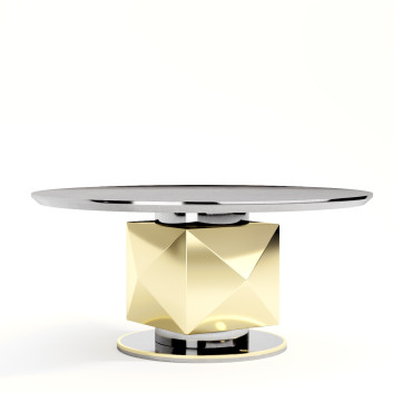 Стіл Giorgio Сollection Round table with metal base
