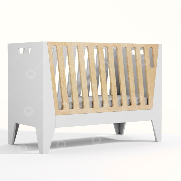 Кровать Indigowood Scandic 3D модель