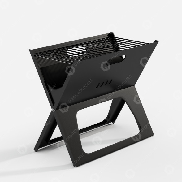 Rożen BergHOFF BergHoff Charcoal Grill model 3D