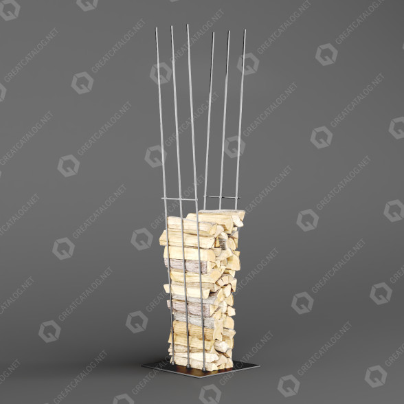 Дровник Blanche Vivo 3D модель