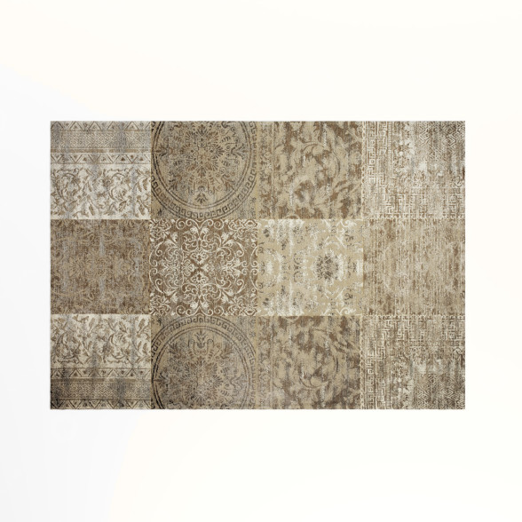 Tapis Arcarpet Patch Work 01 Milano modèle 3D