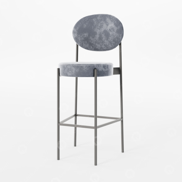 Барний стілець 4corners Stool 4 High 3D модель