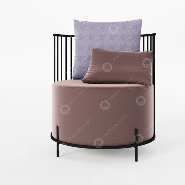 Крісло 4corners Nest 3D модель