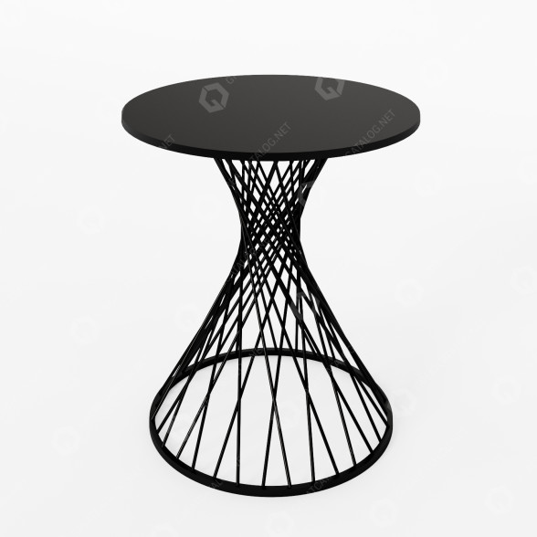 Mesa 4corners Spiral (DSP) Modelo 3D