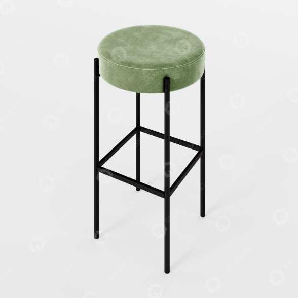 Барний стілець 4corners Stool 4 Bar 3D модель