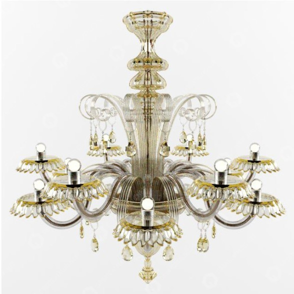 Żyrandol Barovier&Toso Ramat model 3D