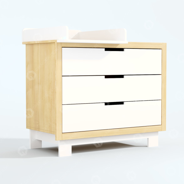 Комод Indigowood Blocks 3D модель