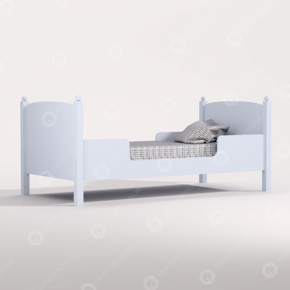 Bett Indigowood Dream 3D-Modell