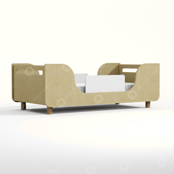 Ліжко Indigowood Wave 3D модель