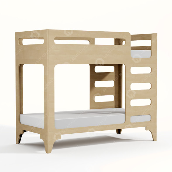 Cama Indigowood cuBED Modelo 3D