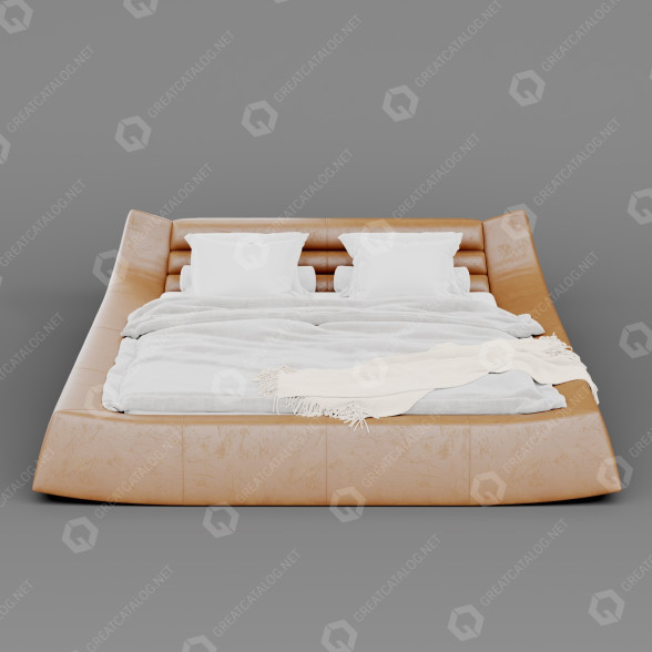 Ліжко Blanche Dionigi 3D модель