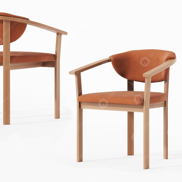 Armchair Waldberg Gutten 3D model