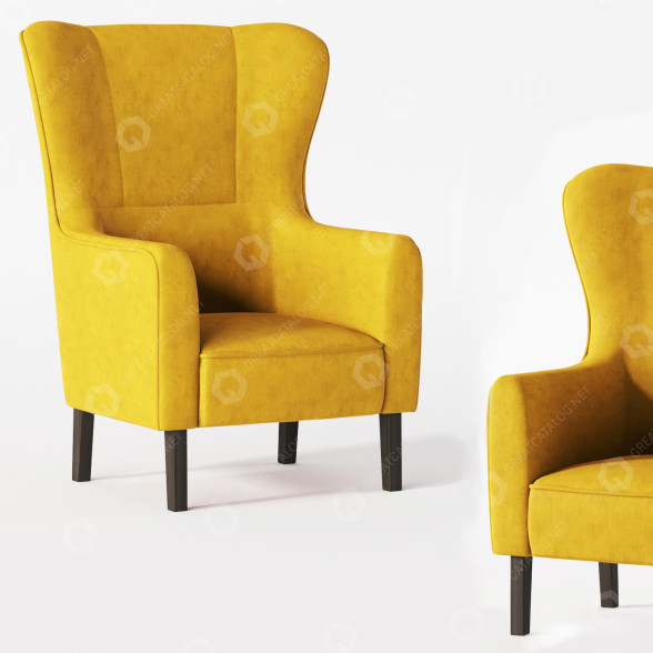 Armchair Waldberg Yesen 3D model