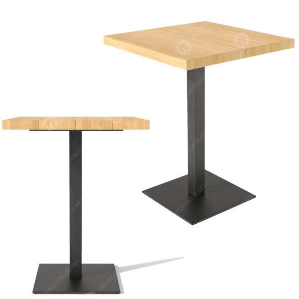 Table Waldberg Leypcug 60 60 3D model
