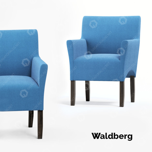 Кресло Waldberg Mann 3D модель