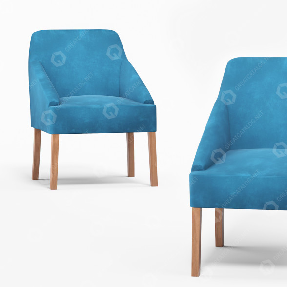 Sessel Waldberg Nicshe 3D-Modell