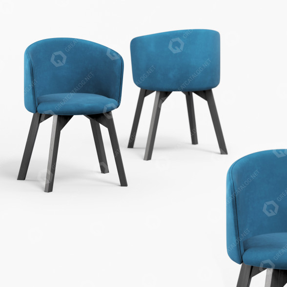 Armchair Waldberg Julius 3D model