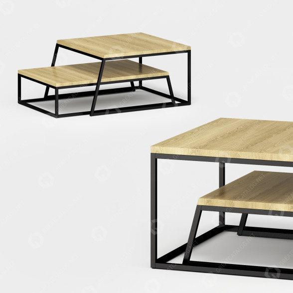Tische Cube44 Horizon T-2 3D-Modell