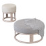 Ottomane und Pouf The Contract Chair Company Likewise - HenMat