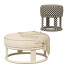 Ottomane und Pouf The Contract Chair Company Likewise - HenMat