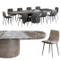 Mesa y sillas Bonaldo Mellow - HenMat