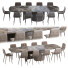 Mesa y sillas Bonaldo Mellow - HenMat