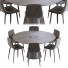 Table and Chairs Essential Home Bertoia and Lecco - HenMat