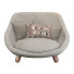 Кресло Davis Casa Love Sofa High Back - HenMat