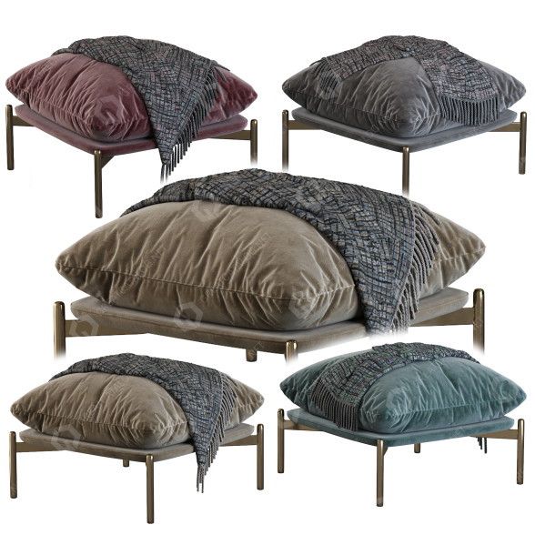 Hocker &Tradition Cloud 3D-Modell