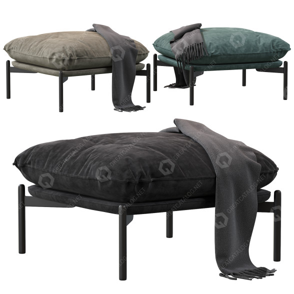 Hocker &Tradition Cloud 3D-Modell