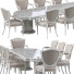 Стіл та стільці Classic Dining and Marble - HenMat