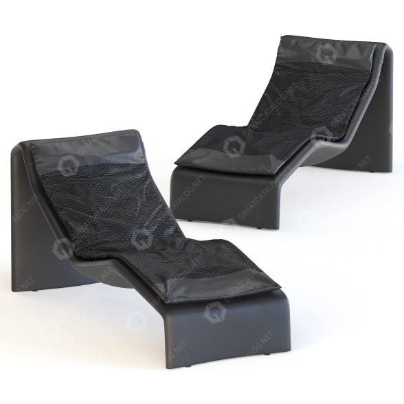 Chaise Longue Bugatti Home Chiron Lounger 3D-Modell
