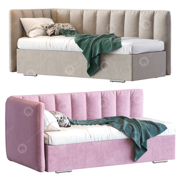 Bett Askona Camilla 3D-Modell
