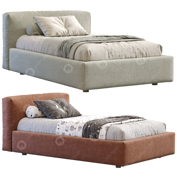 Ліжко Frigerio Single Cooper 3D модель